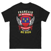 T-shirt Berrichon noir - Fier de ses racines avec humour