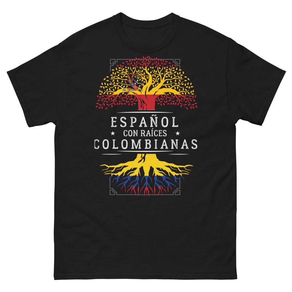 T-shirt Colombie noir - Fierté et rythme de cumbia