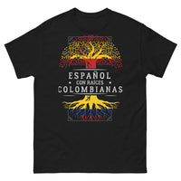 Thumbnail for T-shirt Colombie noir - Fierté et rythme de cumbia