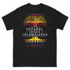 T-shirt Colombie noir - Fierté et rythme de cumbia