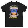 T-shirt Charentais noir - Tu peux changer le nom de ma région