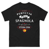 T-shirt Espagne noir - Io sono perfetta ma sono spagnola