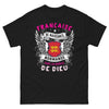 T-shirt Normandie noir - Française de naissance, Normande