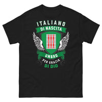 Thumbnail for Maglietta Umbria navy — Italiano di nascita, Umbro per grazia di Dio