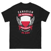 T-shirt Canadien-Polonais noir - Canadien de naissance, Polonais par la grâce de Dieu