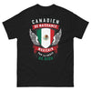 T-shirt Canada Mexique noir - Canadien de naissance, Mexicain par la grâce de Dieu