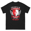 T-shirt Vendée noir - Né vendéen par la grâce de Dieu