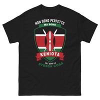Thumbnail for T-shirt Kényan noir - Quasi perfetto, testo in italiano