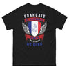 T-shirt France marin noir - Français de Naissance, Marin par la grâce de Dieu
