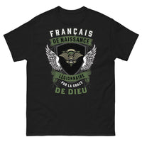 Thumbnail for T-shirt Légionnaire France noir - Français de naissance