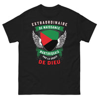 Thumbnail for T-shirt Martiniquais noir - Extraordinaire de naissance