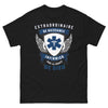 T-shirt infirmier noir - Extraordinaire de naissance, grâce de Dieu