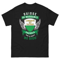 Thumbnail for T-shirt Vaudois noir - Liberté et Patrie