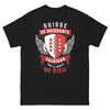 T-shirt Valais noir - Valaisan de naissance