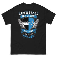 Thumbnail for T-shirt Aargau Suisse noir - Schweizer von Geburt
