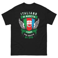 Thumbnail for T-shirt Ligurie marine - Italiano di nascita, ligure per grazia di Dio