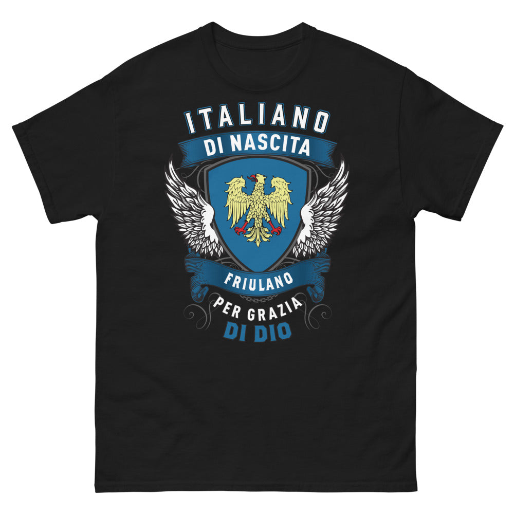 Maglietta Friuli navy — Italiano di nascita, Friulano per grazia di Dio
