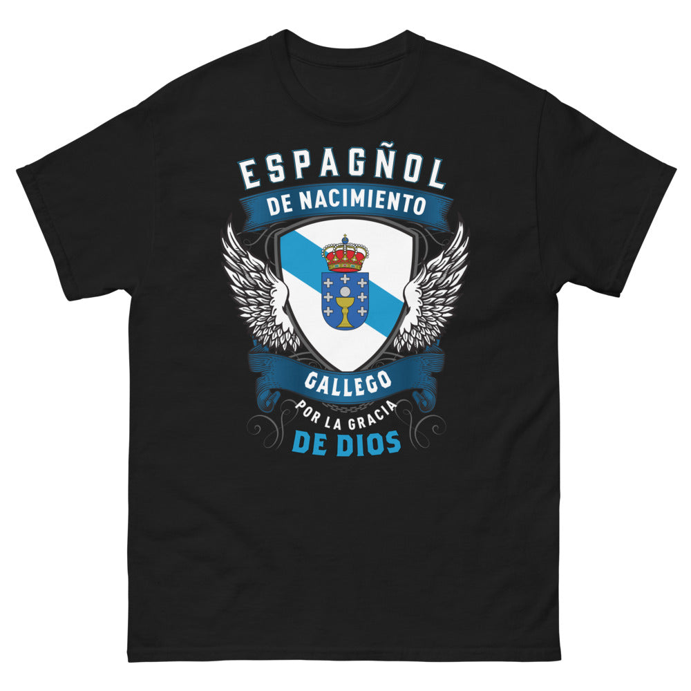 T-shirt Galice noir - orgullo sincero