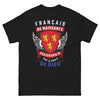 T-shirt Périgourdin noir - Français de naissance, grâce de Dieu