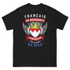 T-shirt Jurassien noir - Français de naissance, jurassien par la grâce de Dieu