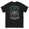 T-shirt Lorraine noir - Si tu veux pas sentir le sapin