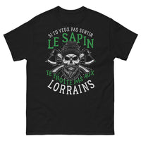 Thumbnail for T-shirt Lorraine noir - Ne te frotte pas aux Lorrains