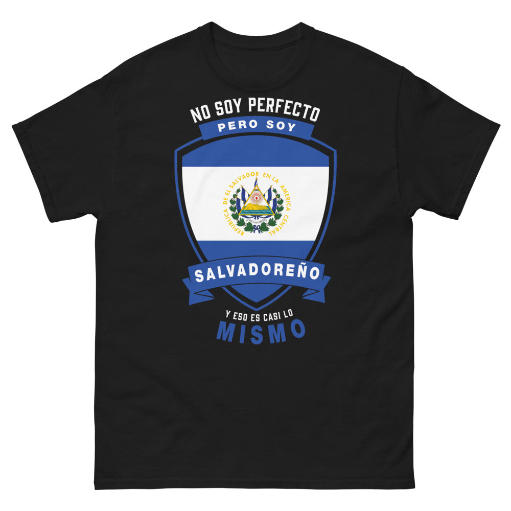 T-shirt Salvador noir - No soy perfecto pero soy salvadoreño