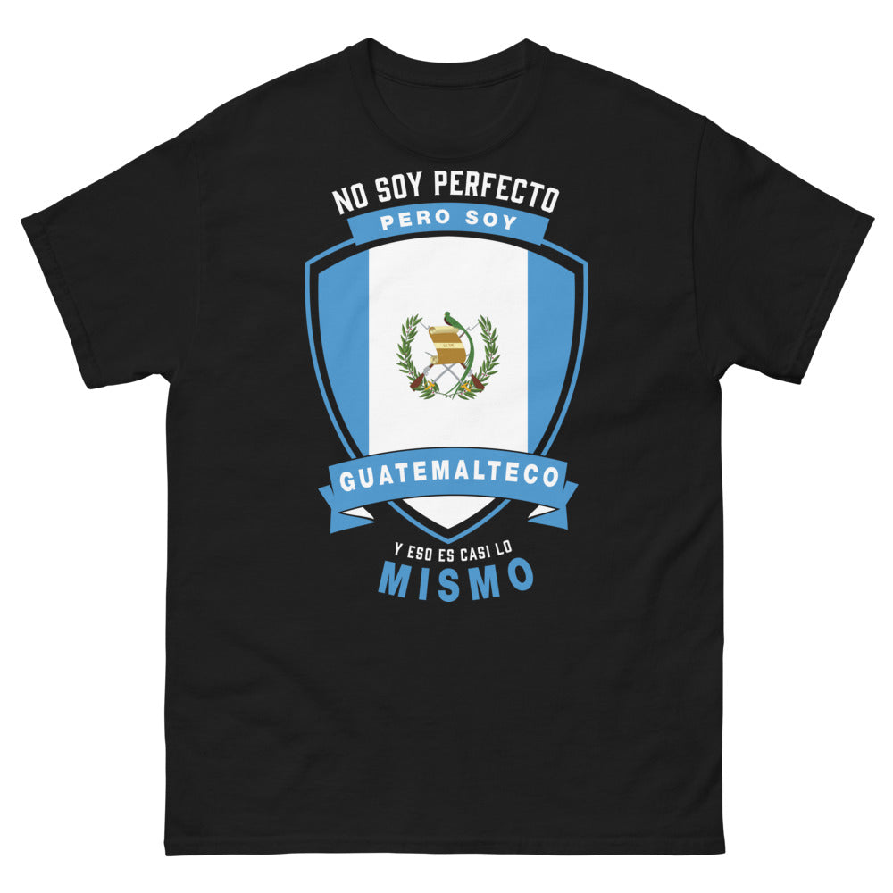 T-shirt Guatemala noir - No soy perfecto, soy guatemalteco