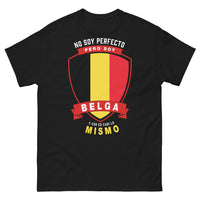 Thumbnail for T-shirt Belgique noir - No soy perfecto, pero soy belga