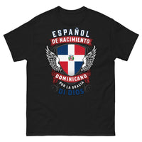 Thumbnail for T-shirt République dominicaine noir - Español de nacimiento