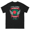 T-shirt Italie et Bangladesh noir - Italiano di nascita, Bangladese per grazia di Dio