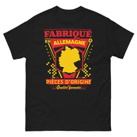 Thumbnail for T-shirt Allemagne noir - fabriqué en Allemagne, qualité garantie