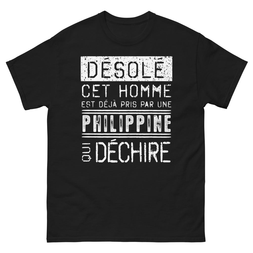 T-shirt Philippine noir - désolé, déjà pris par une Philippine
