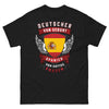 T-shirt Allemagne Espagne noir - Deutscher von Geburt, Spanier von Gottes Gnaden