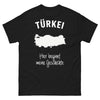 Schwarzes Landes 40 T-Shirt - Nummer 40, Landes-Stolz