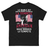 T-shirt Américains noir - La Tempête, les Américains répondent