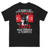 T-shirt Turquie noir - Nous sommes la tempête