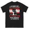 T-shirt tempête canadienne noir - Nous sommes la tempête