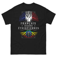 Thumbnail for T-shirt Éthiopie noir - Français d'origine éthiopienne