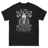 T-shirt Vosgien noir - Je suis Vosgien ascendant Gaulois