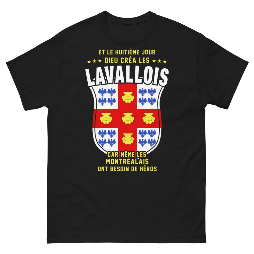 T-shirt Lavallois noir - Héros du 8e jour