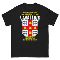 Thumbnail for T-shirt Lavallois noir - Héros du 8e jour