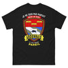 T-shirt Ardennes noir - Je ne suis pas parfait, je suis Ardennais
