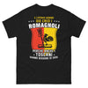 T-shirt Romagnoli Toscane noir - E l'ottavo giorno Dio creò i Romagnoli