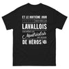 T-shirt Lavallois noir - Et le 8e jour, Dieu créa les Lavallois