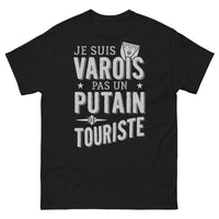 Thumbnail for T-shirt Var noir - Je suis varois, pas un touriste