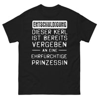 Thumbnail for T-shirt Allemagne noir - Bereits Vergeben an eine Prinzessin