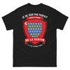 T-shirt Sarthe noir - je ne suis pas parfait, presque pareil