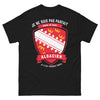 T-shirt Alsacien noir - Je ne suis pas parfait, mais Alsacien