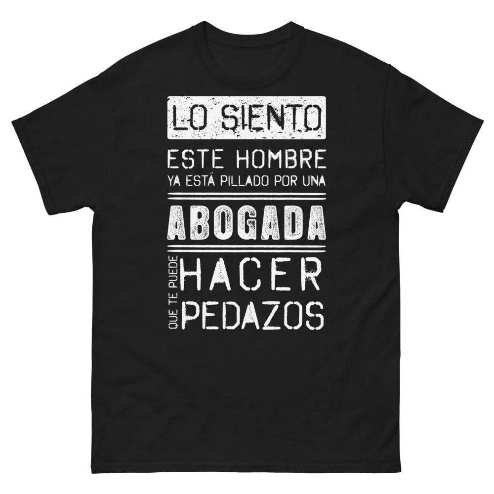 T-shirt Espagne abogada noir - Ya está pillado